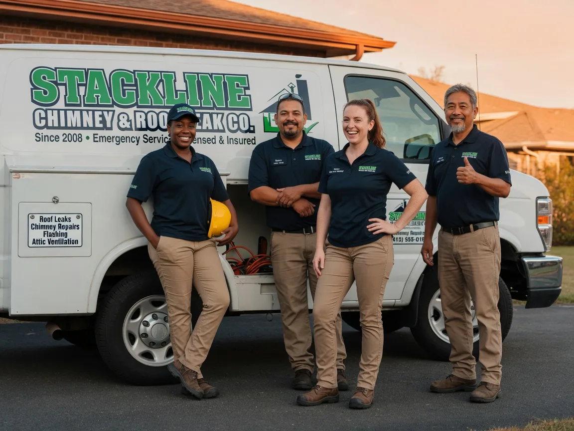 Chimney flashing repair company in Monroe City, IN